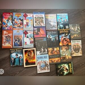 Vintage America DVD Collection with Colorful Covers